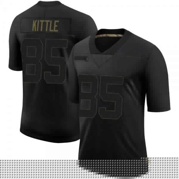 Men's #85 George Kittle SF.49ers Limited Stitched Jerseys